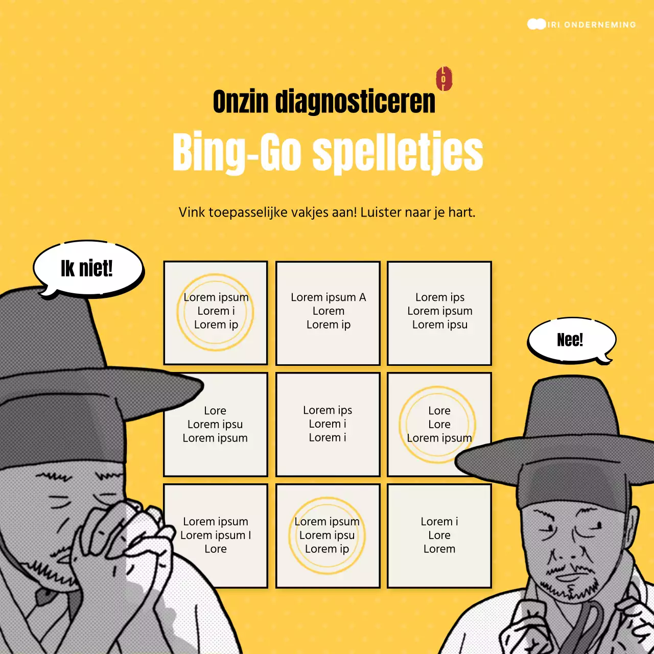 Geelzwarte proptest @yellowandblackgagtest