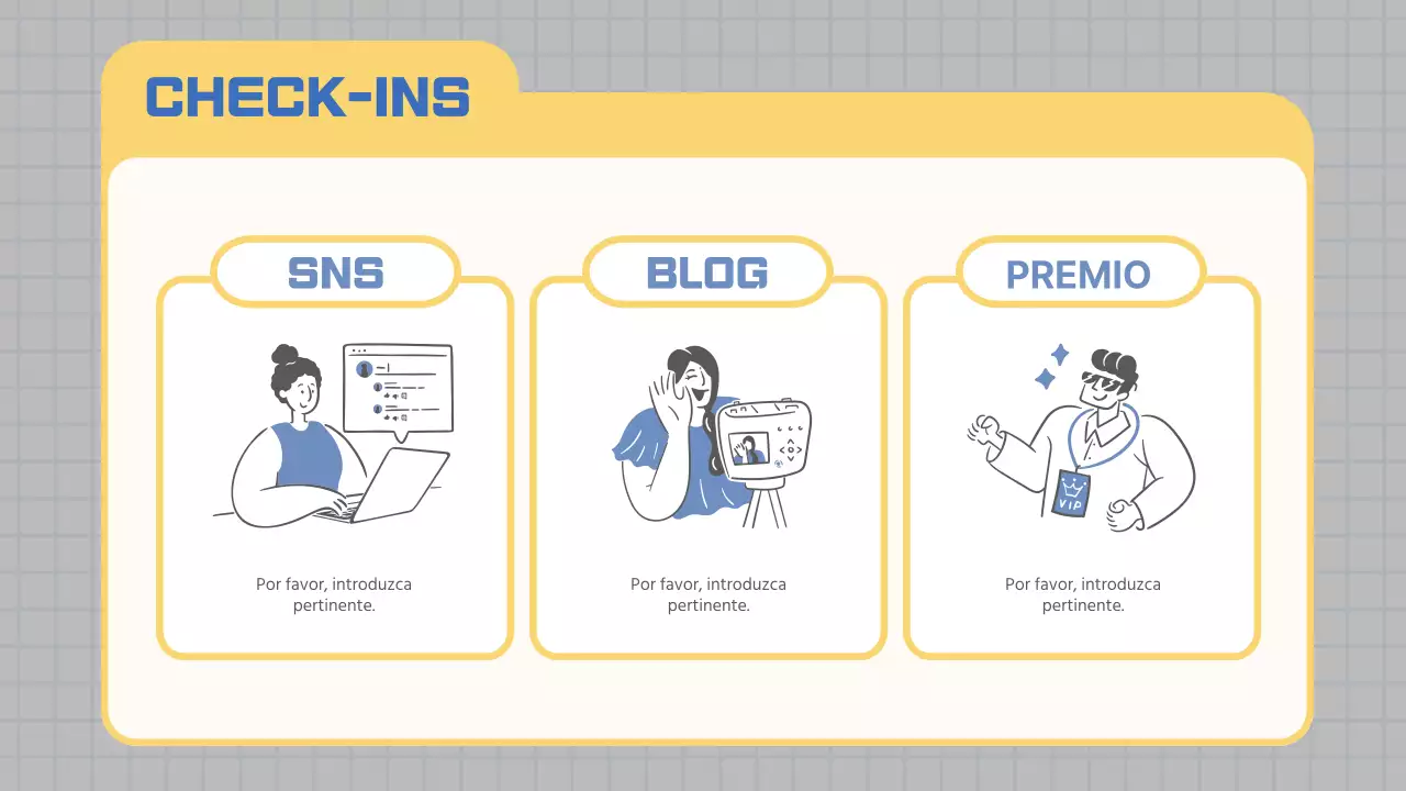 Informe del acta de la reunión de marketing moderno en azul claro y amarillo