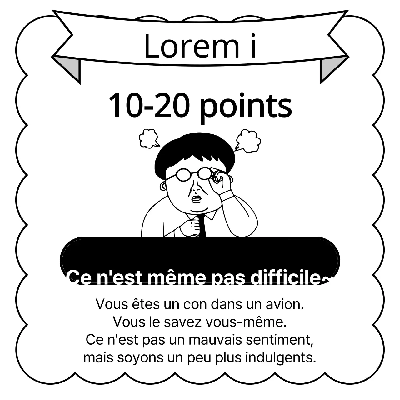 Des publicités test en noir et blanc qui donnent la nausée