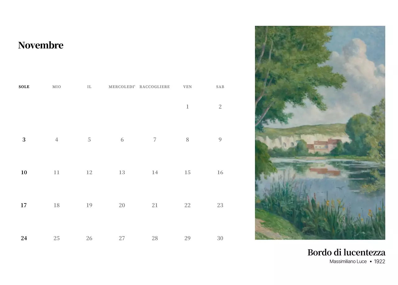 Un capolavoro semplice e classico in nero e grigio