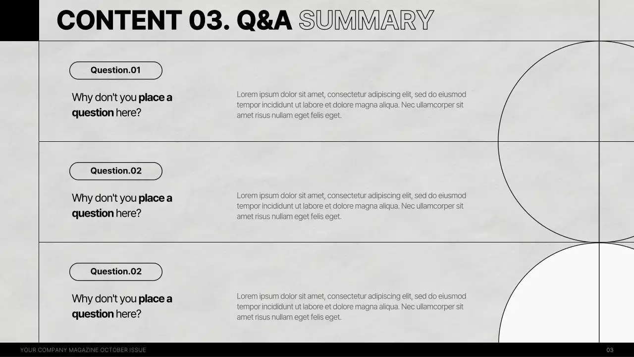 Black Modern Employee Interview Announcement Presentation