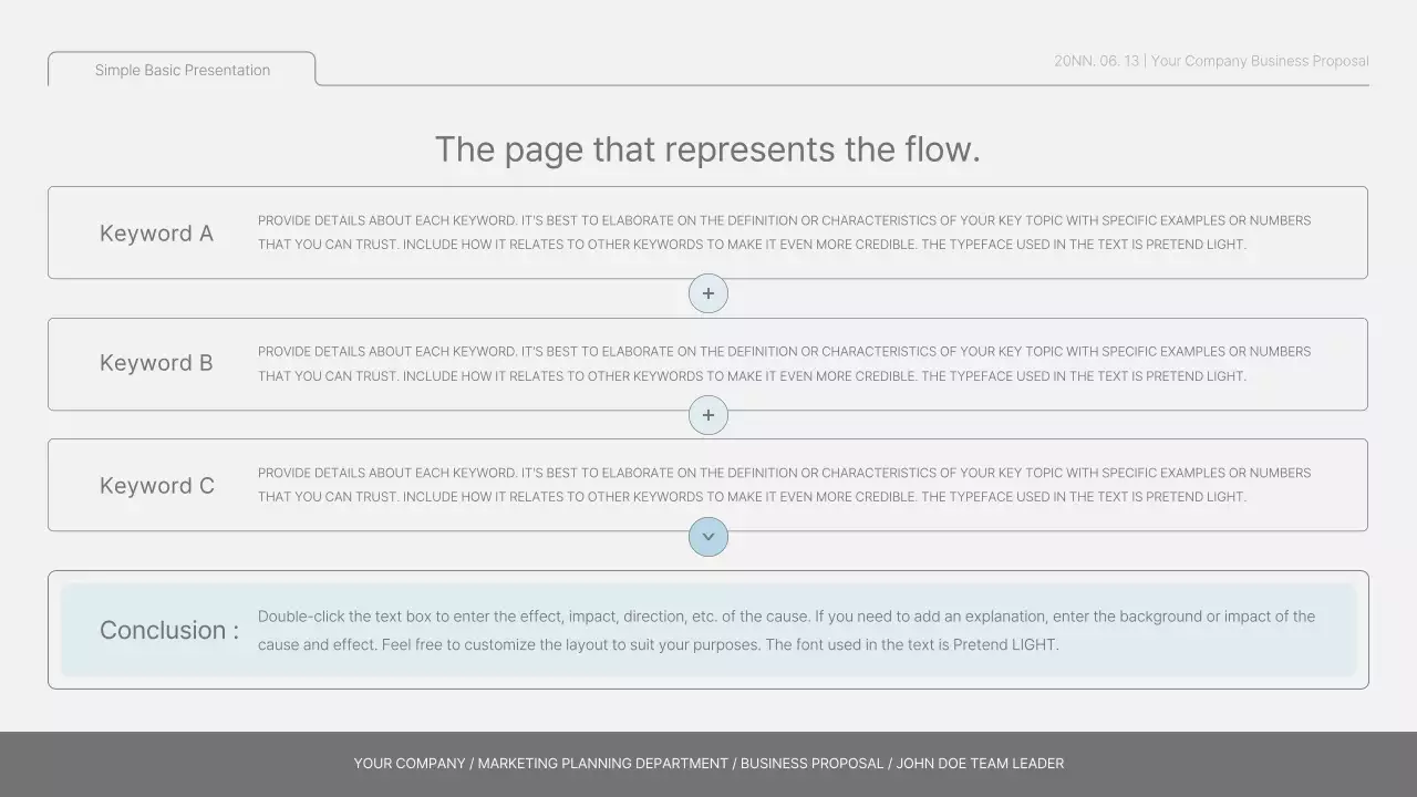 White Simple Design Presentation