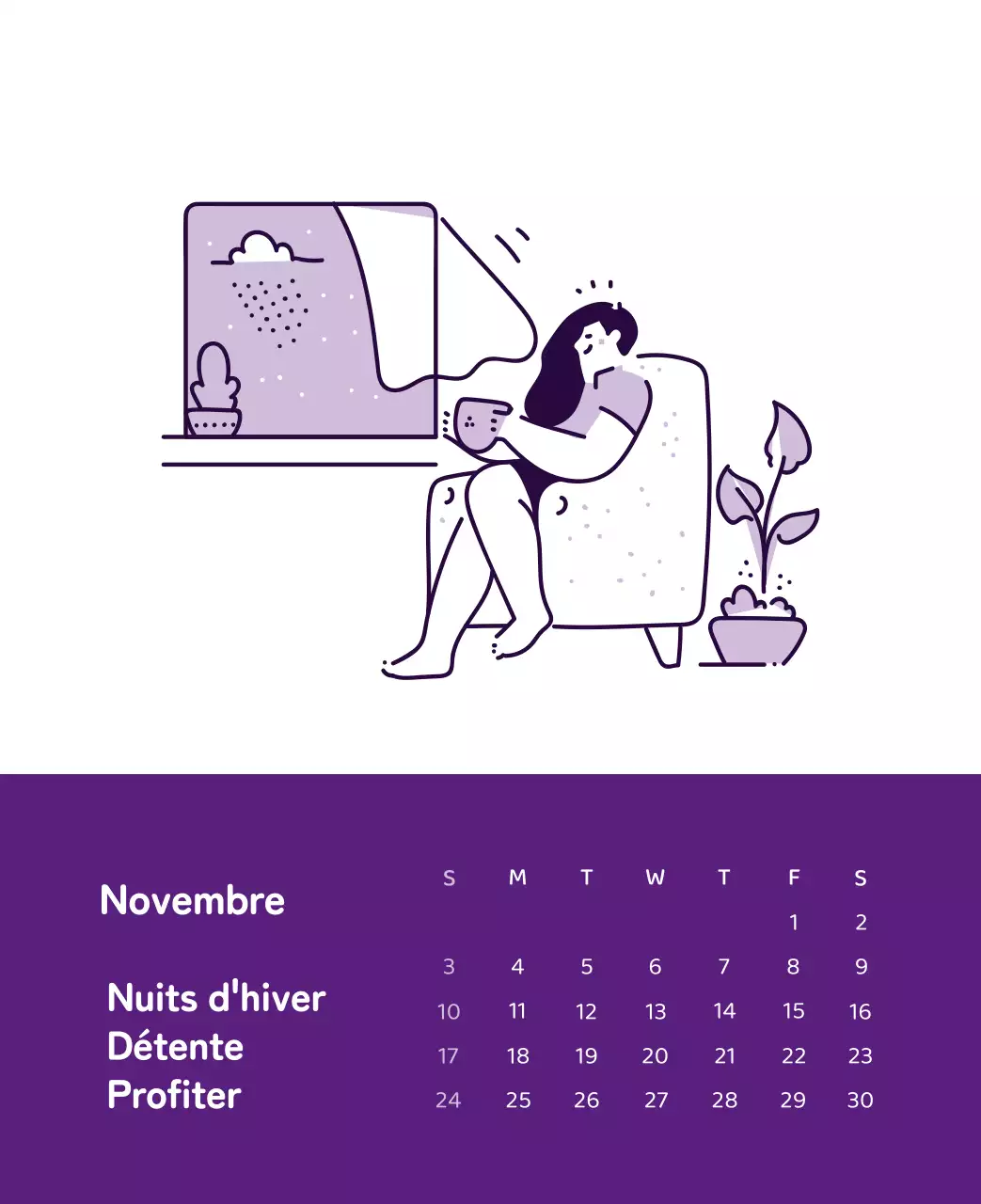 Un calendrier aux illustrations colorées et émouvantes