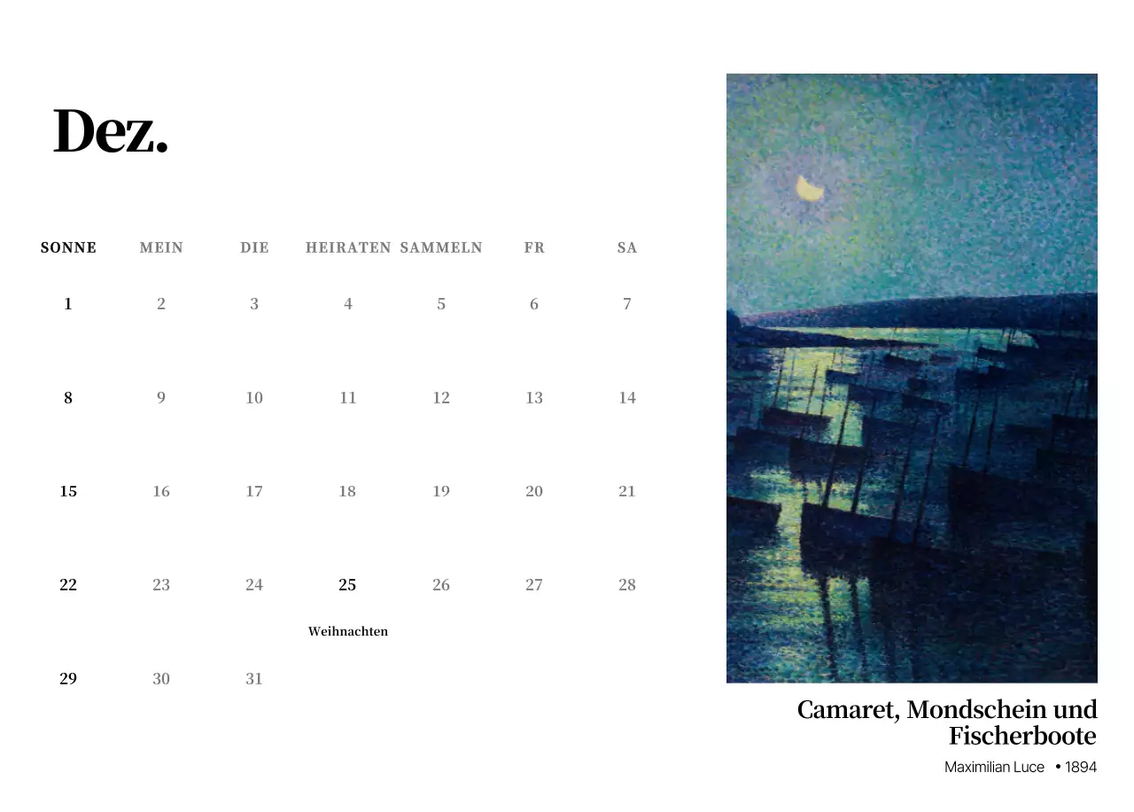 Ein schlichtes, klassisches Meisterwerk in Schwarz und Grau