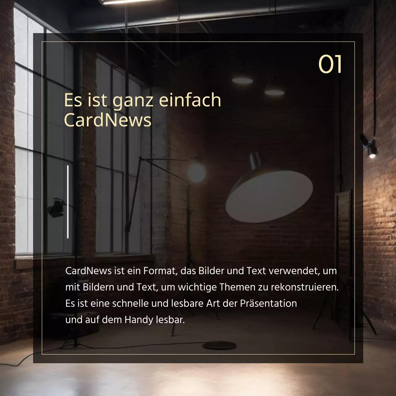 Minimalistischer schwarz-beiger Fotohintergrund Schulungsunterlagen