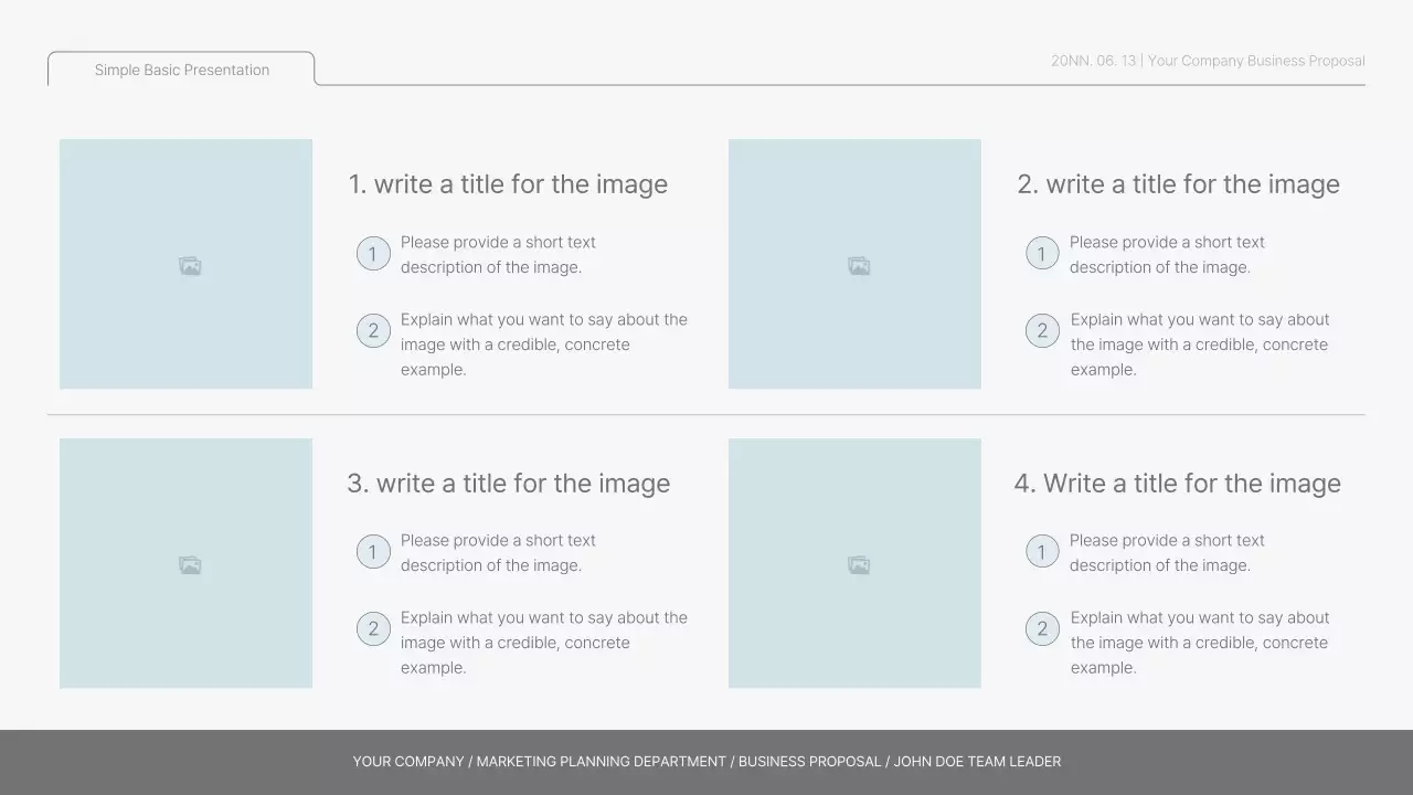 White Simple Design Presentation