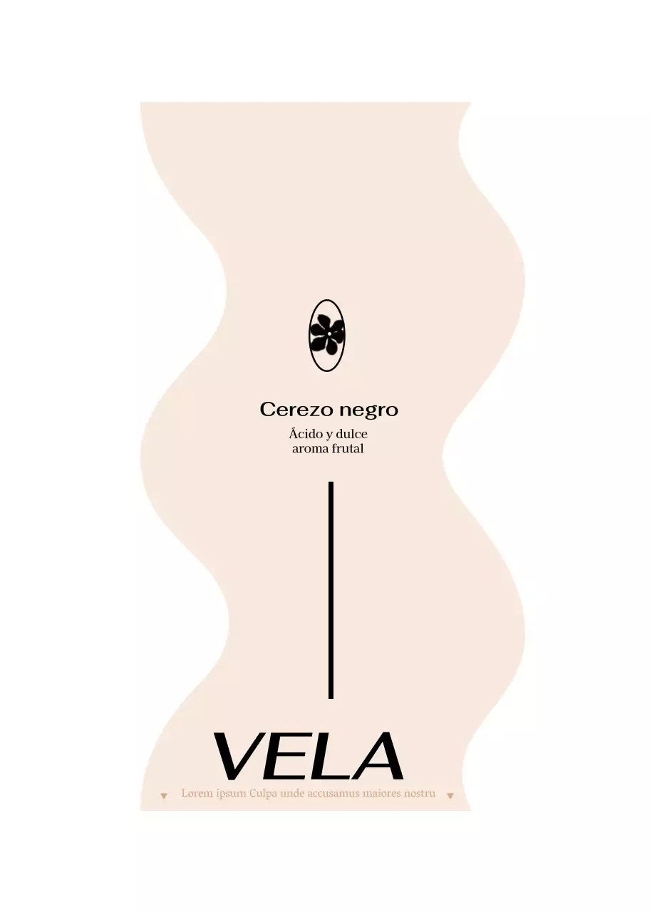 Vela de diseño con formas únicas en amarillo y rosa