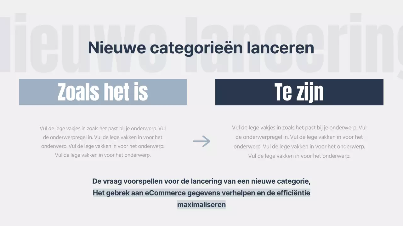 Een modern marktonderzoeksrapport over marineblauwe accenten