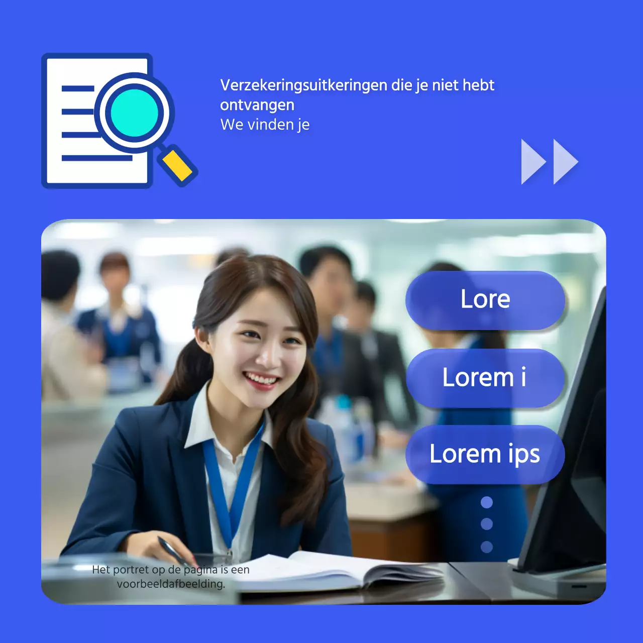 Advertentie basisverzekering Blue