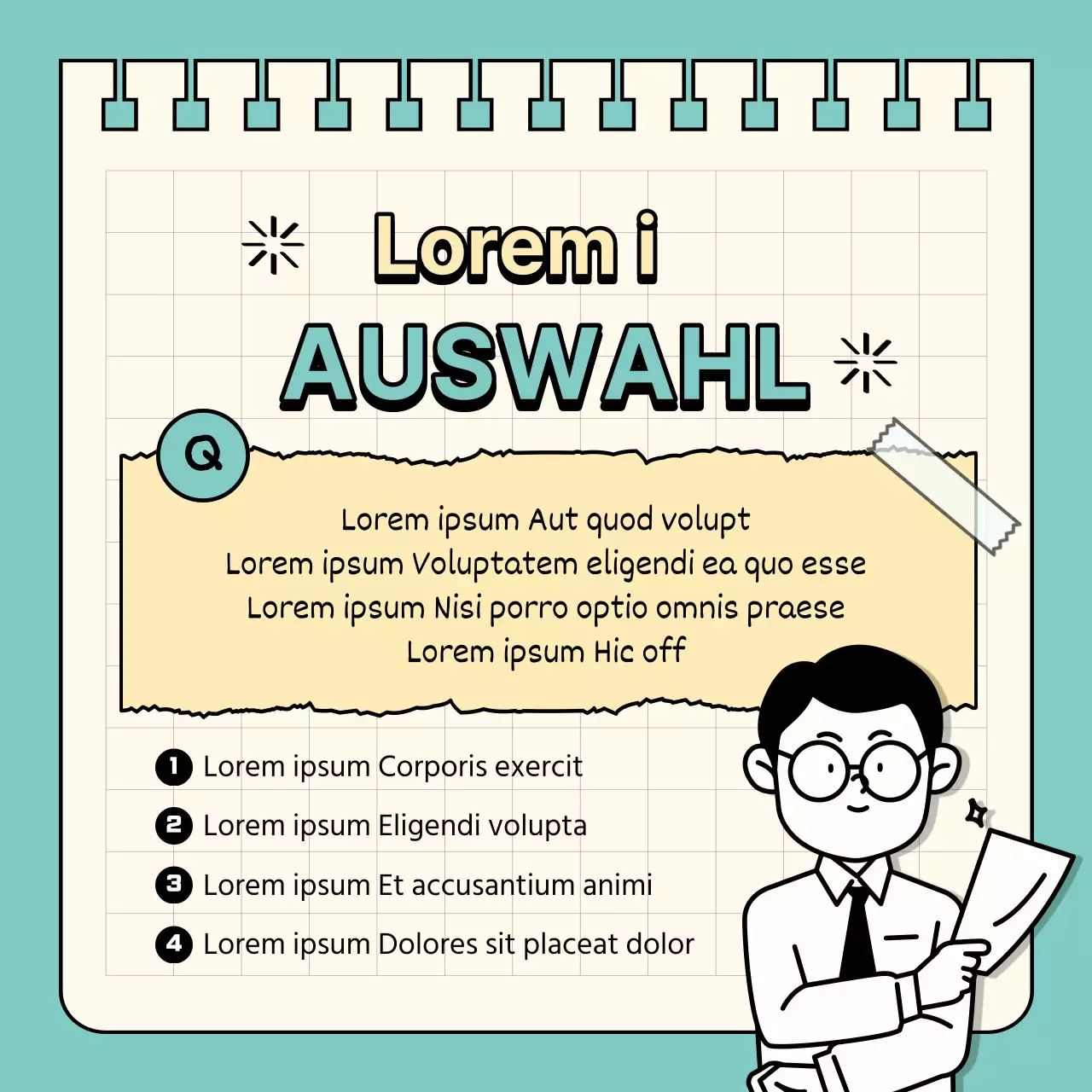 Ein einfacher Goofy-Level-Test in mint und gelb @simplegoofy