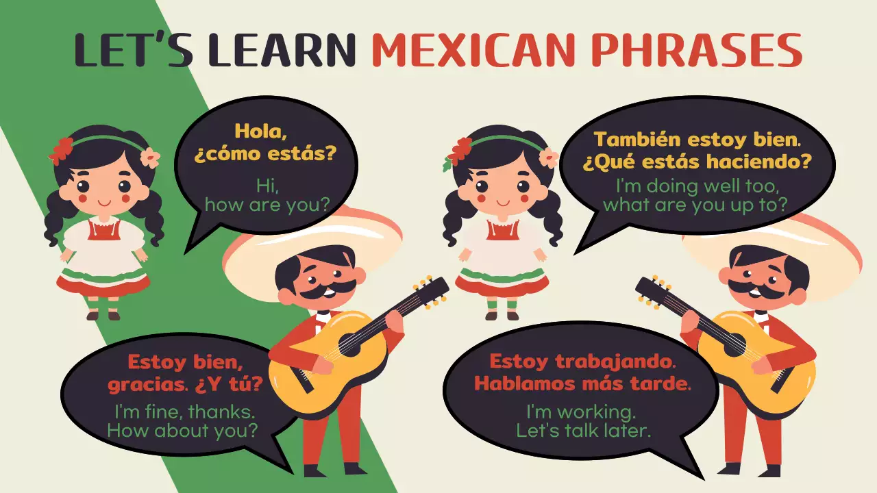 Red Cultural Mexico Invitation Presentation