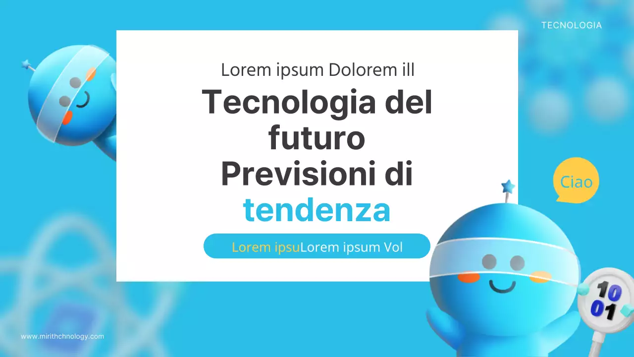 Un ponte di formazione per la previsione tecnologica kitsch blu e giallo futuristico