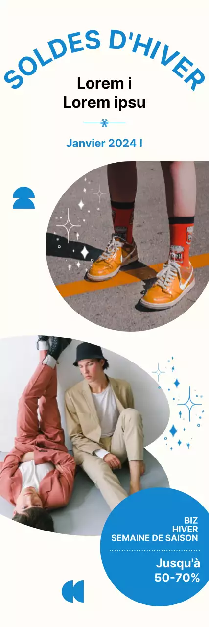 Les soldes d'hiver de Blue Clean Concept