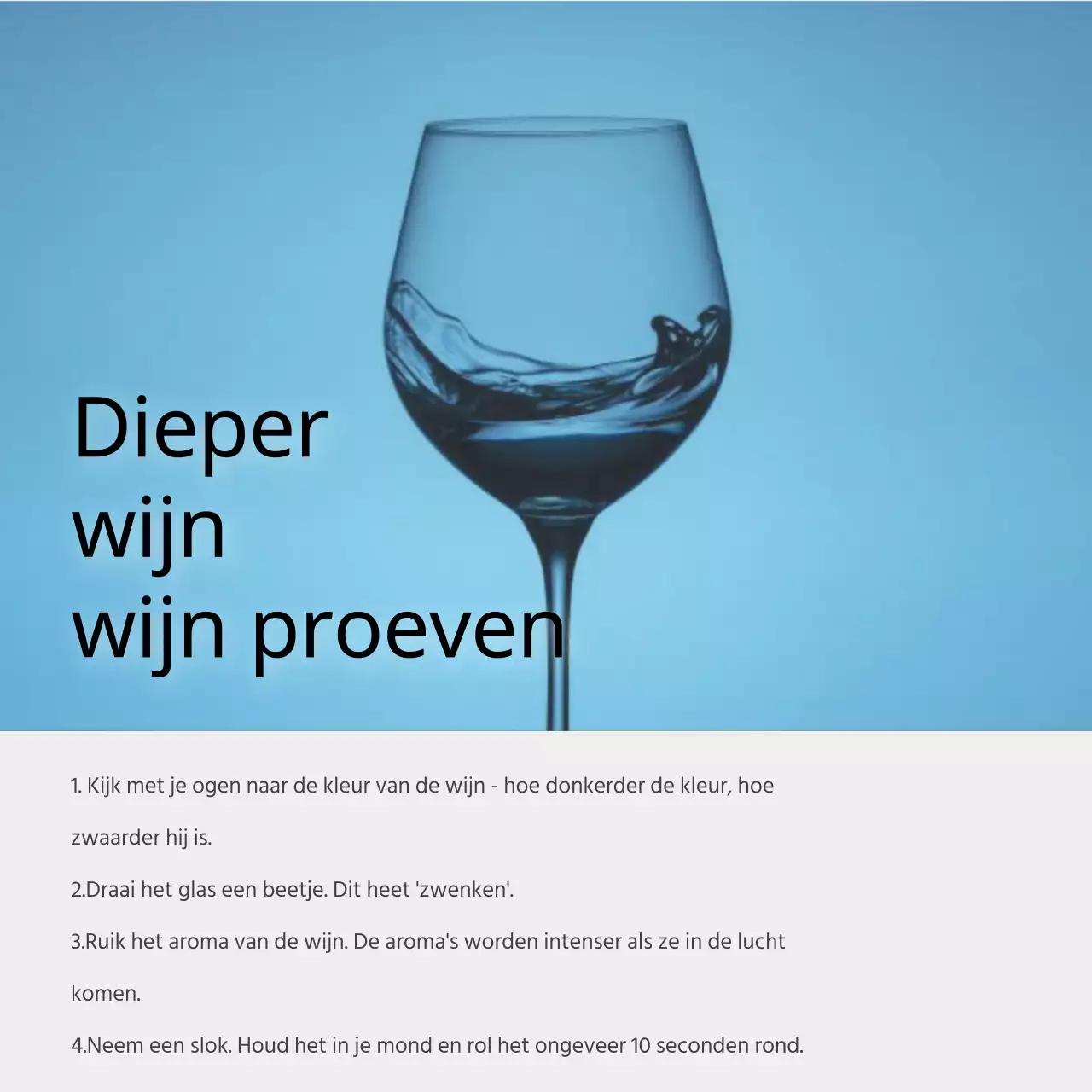 Moderne wijnadviesadvertentie in rood en beige