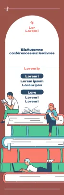 Promouvoir les séances de lecture avec des illustrations de livres propres