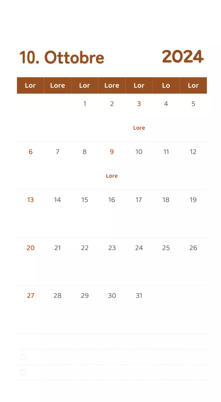 Un calendario con illustrazioni colorate ed emozionali