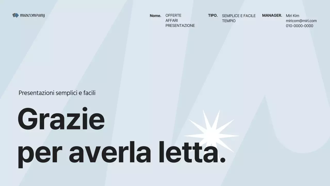 Un semplice business plan in grigio e bianco