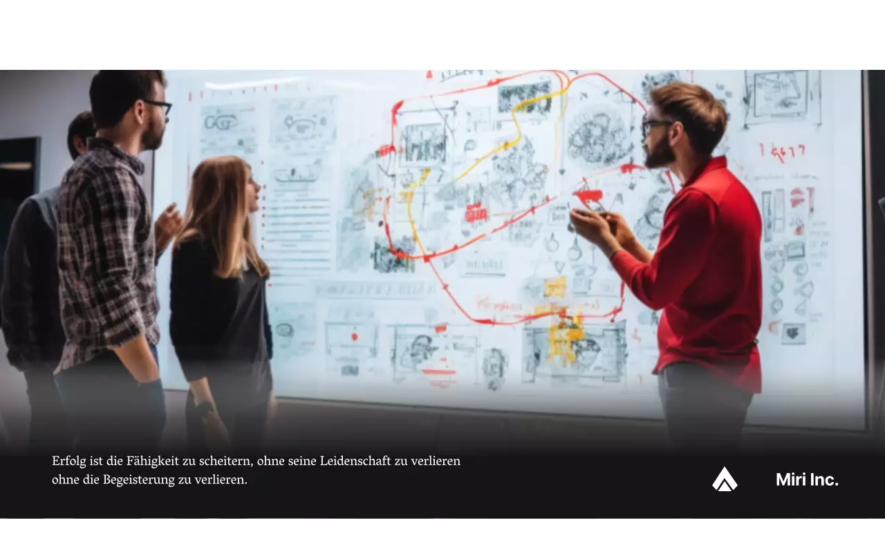 Ein einfacher Unternehmenskalender in Grau