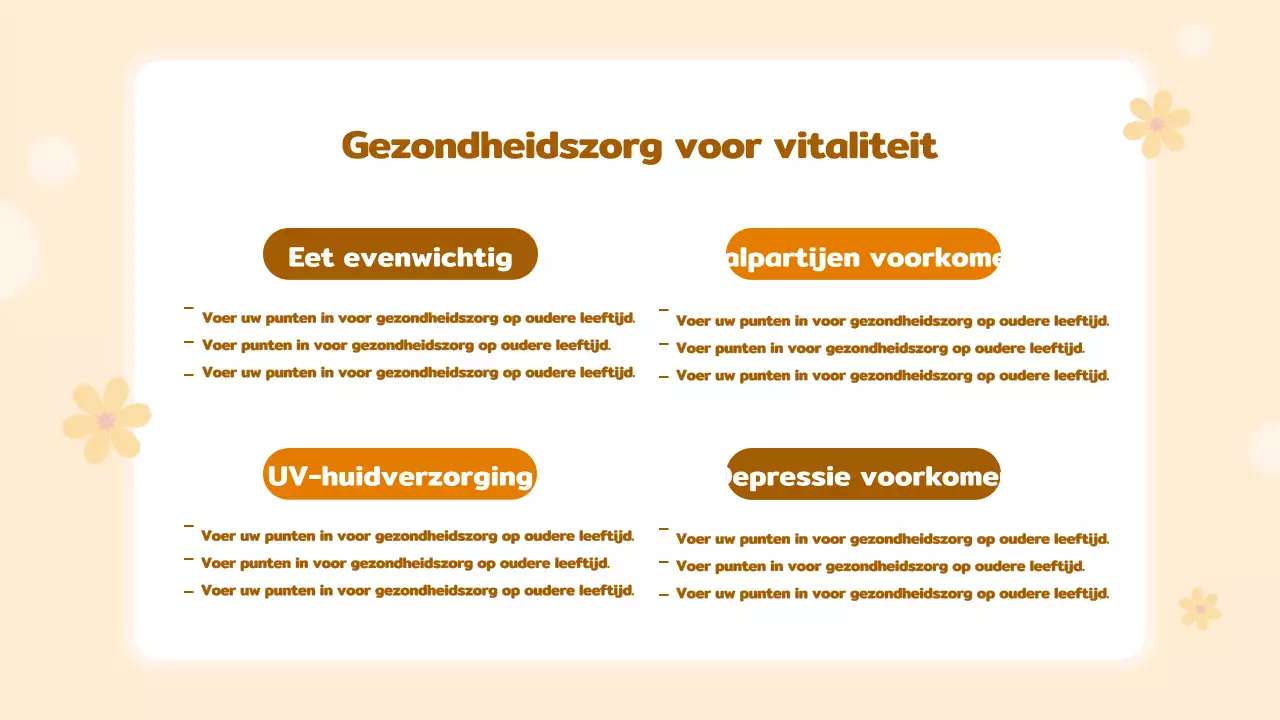 Eenvoudig lesmateriaal voor zilverstad in beige