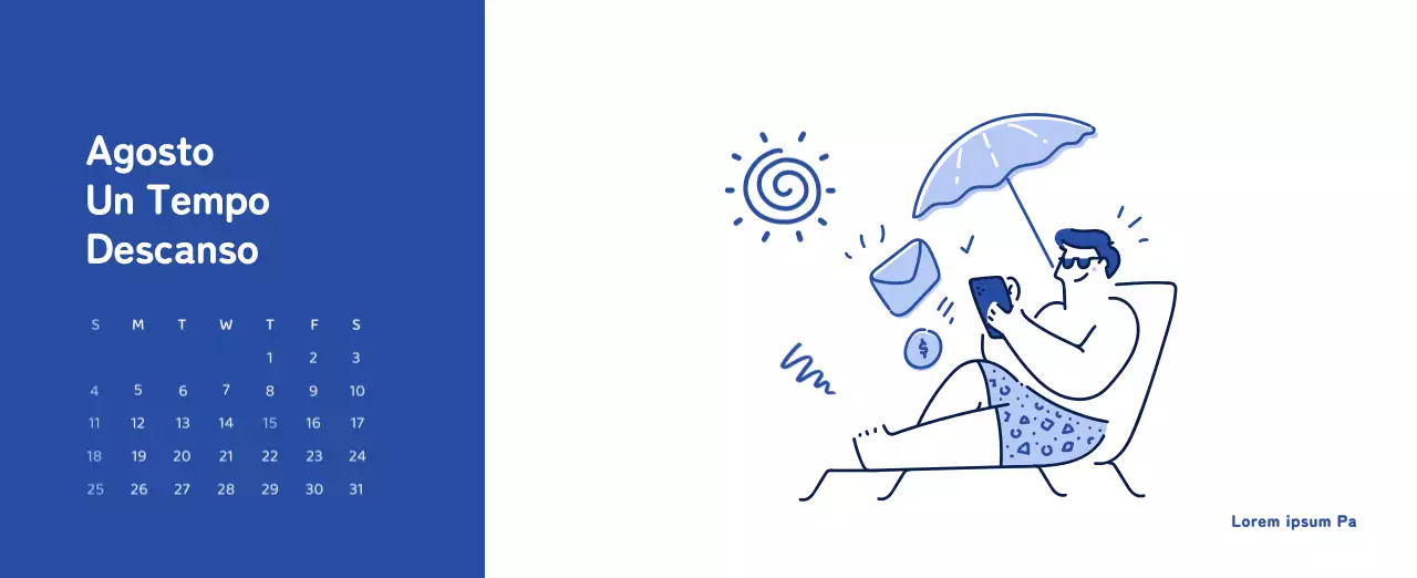 Un calendario con ilustraciones llenas de color y emoción