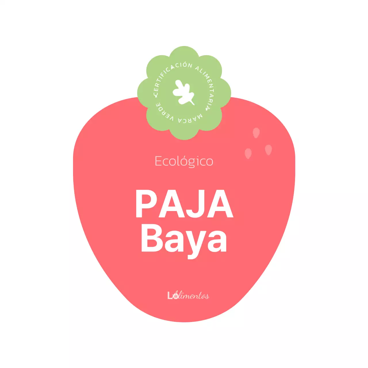 Diseñe una bonita etiqueta de envase de fresa y uva en tonos pastel