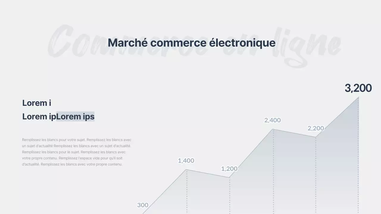 Une étude de marché moderne sur les accents bleu marine