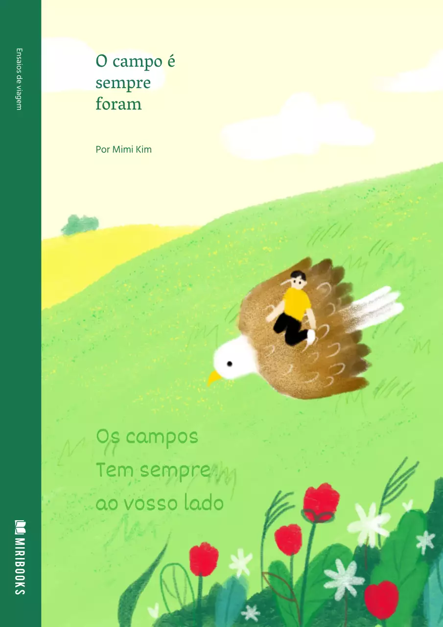 Capa de viagem de natureza kitsch com abstratos e lótus