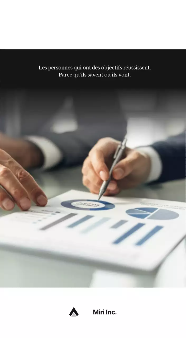 Un calendrier d'entreprise simple en gris