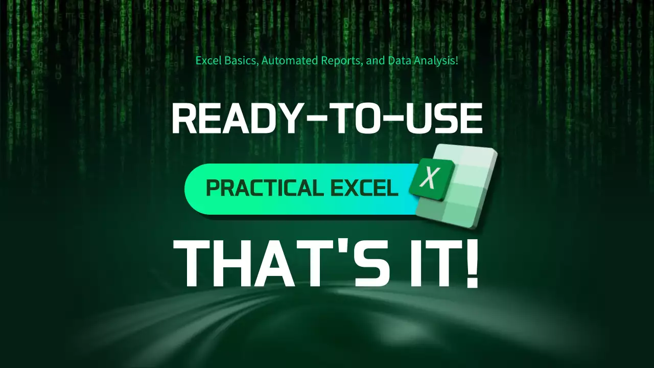 Green Cyber Excel Guide YouTube Thumbnail
