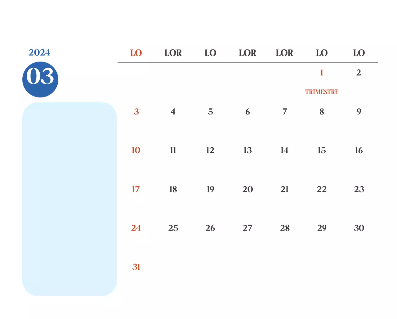 Calendrier hospitalier avec photos de paysages saisonniers