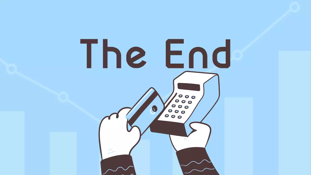 하늘색 배경의 모던한 마케팅 트렌드 보고서