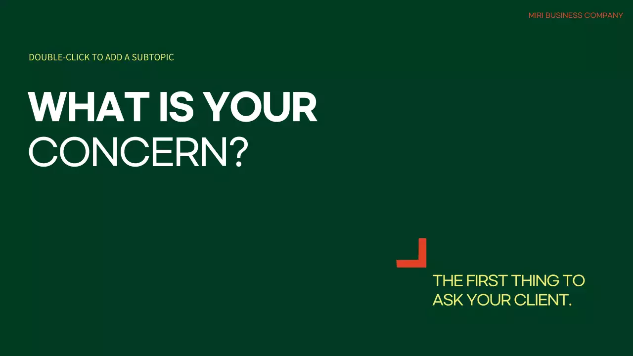 Orange Professional Work Presentation