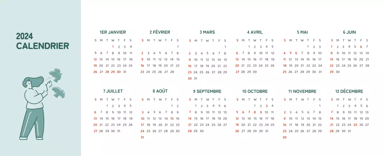 Un calendrier aux illustrations colorées et émouvantes