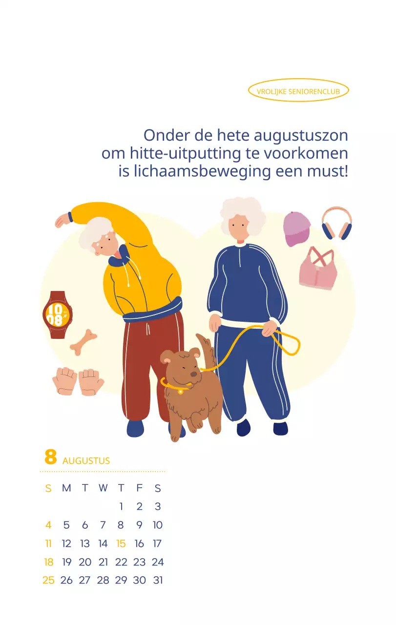 Werkkalender met prachtige illustraties