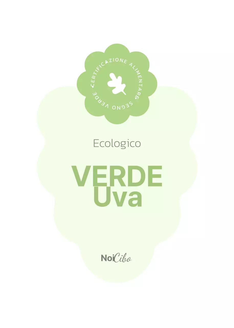 Disegnate un'etichetta per la confezione di uva fragola in toni pastello e graziosi.