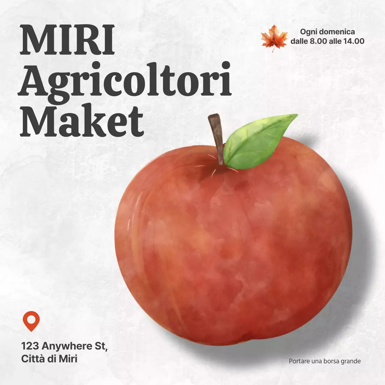 Promuovere un mercato locale bianco e minimalista