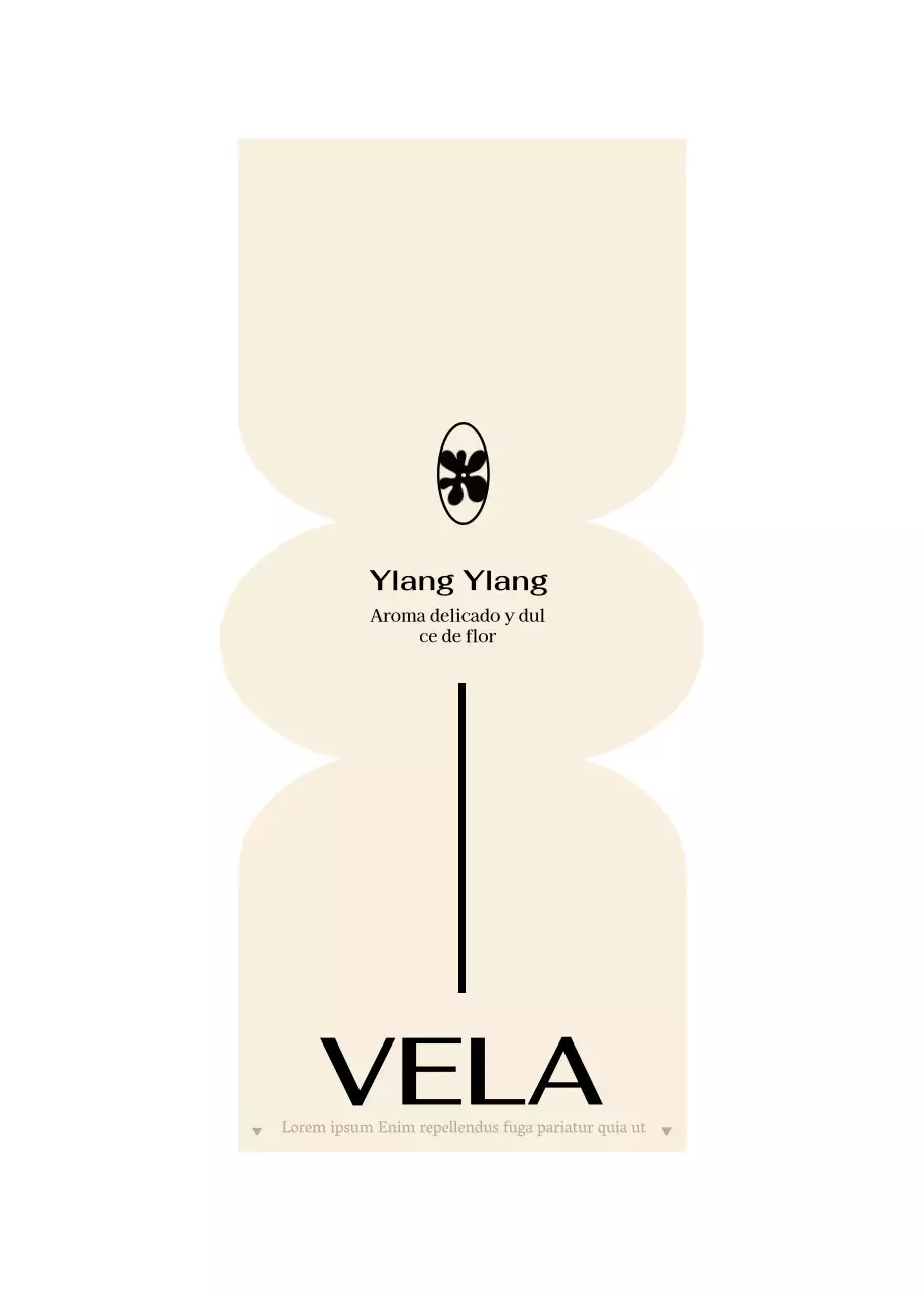 Vela de diseño con formas únicas en amarillo y rosa