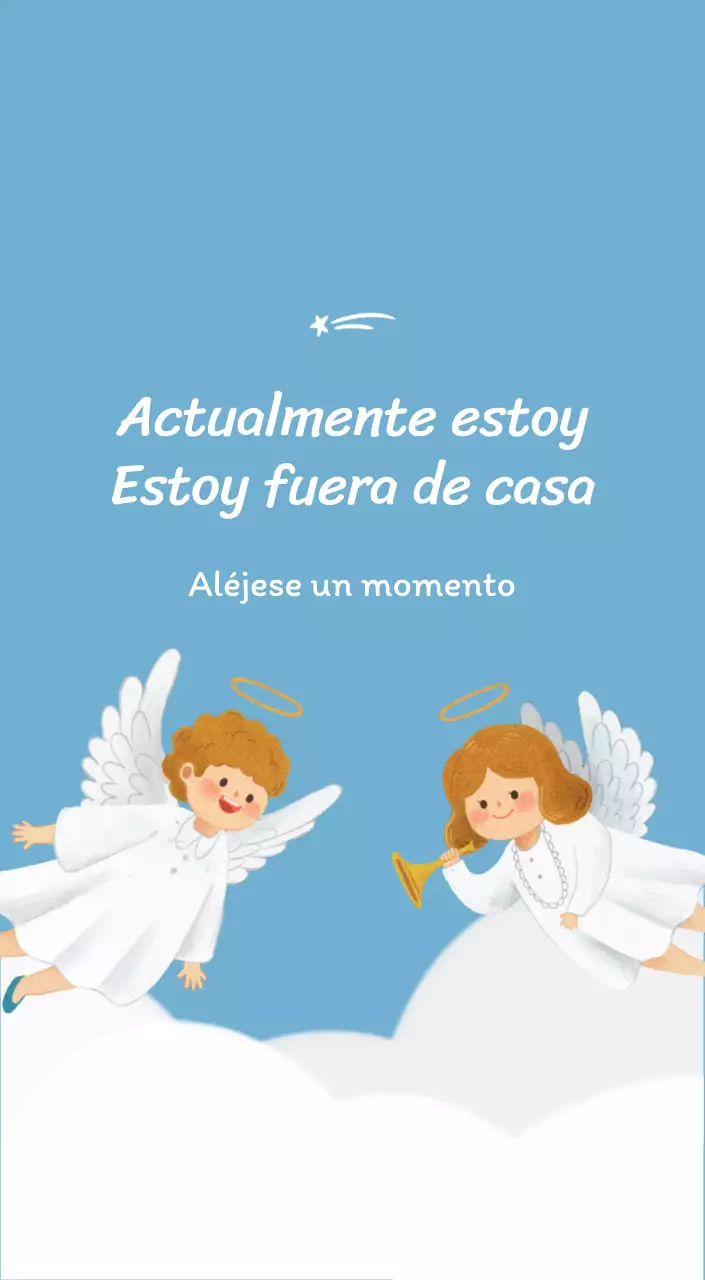 Un calendario devocional con acogedoras ilustraciones y versículos bíblicos sobre fondo azul claro