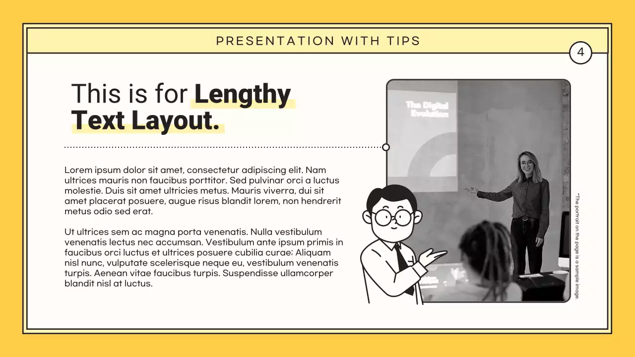 노랑의 심플한 핵심을 담은 제안서