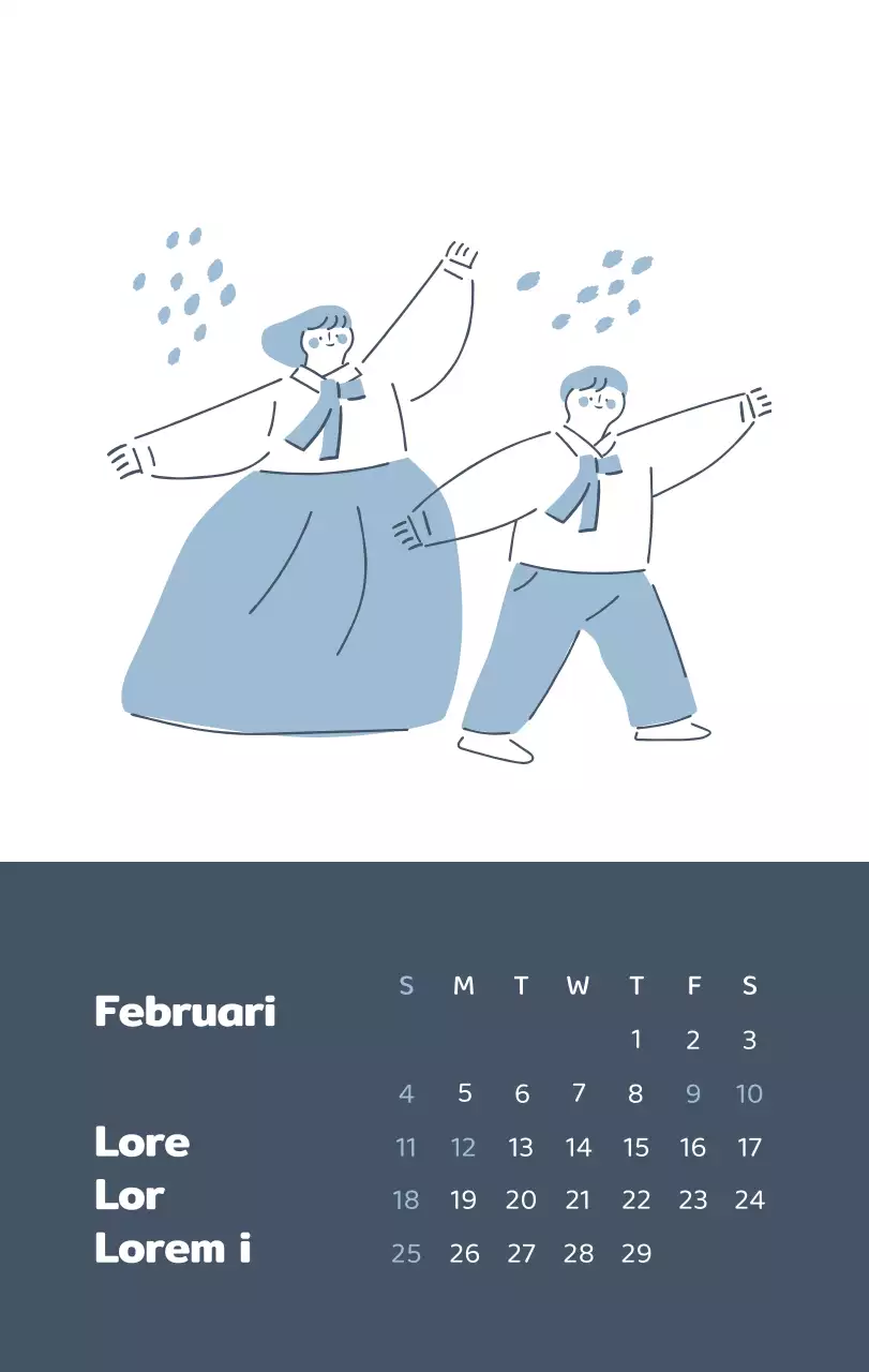 Een kalender met kleurrijke, emotionele illustraties