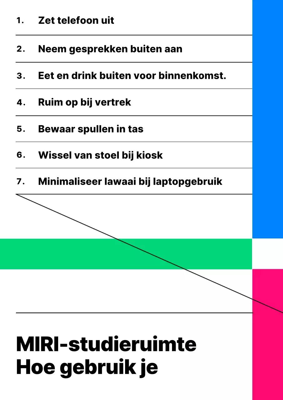 Een handleiding voor een minimalistische studeerkamer in blauw en groen