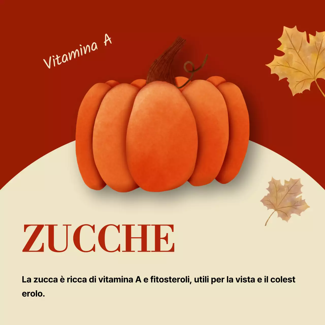 Promuovere la frutta semplice e di stagione in rosso