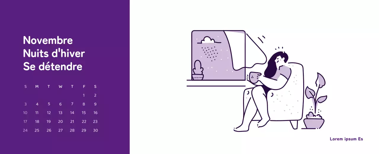 Un calendrier aux illustrations colorées et émouvantes