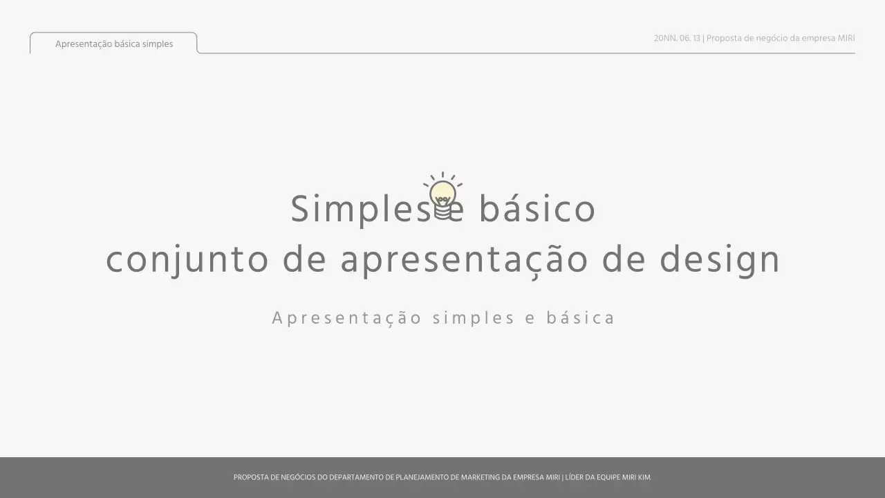 Relatório de base simples em azul claro e verde claro