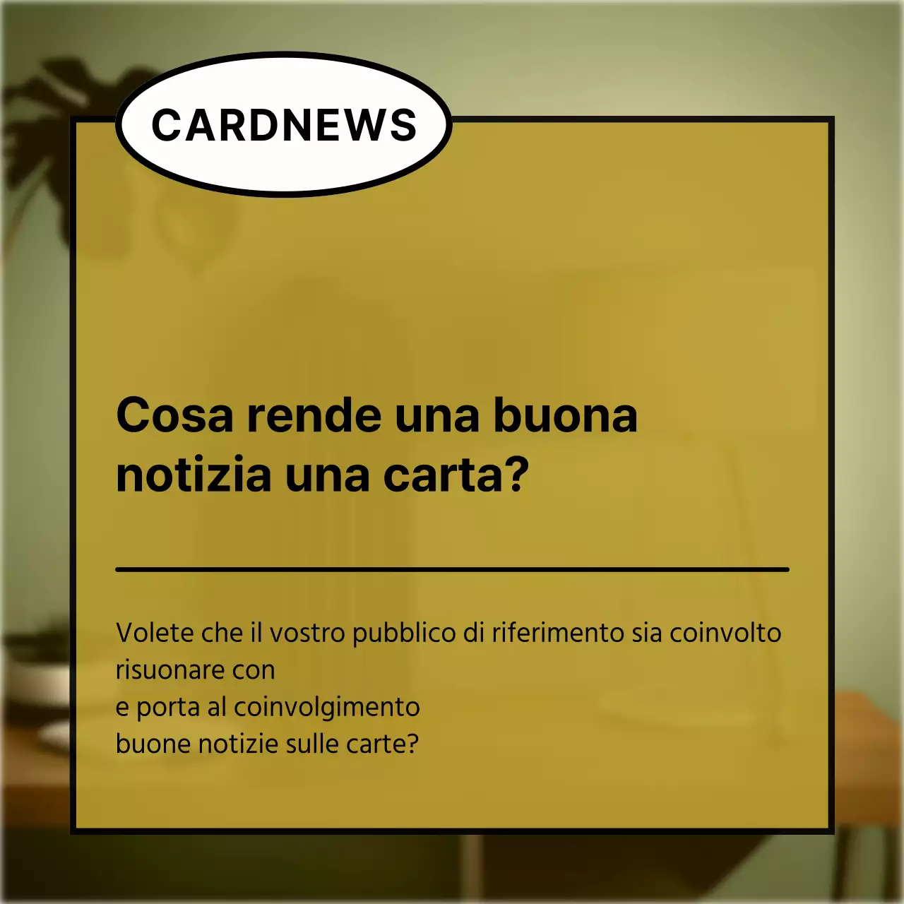 Un planner moderno, incentrato sulla fotografia, in color kaki