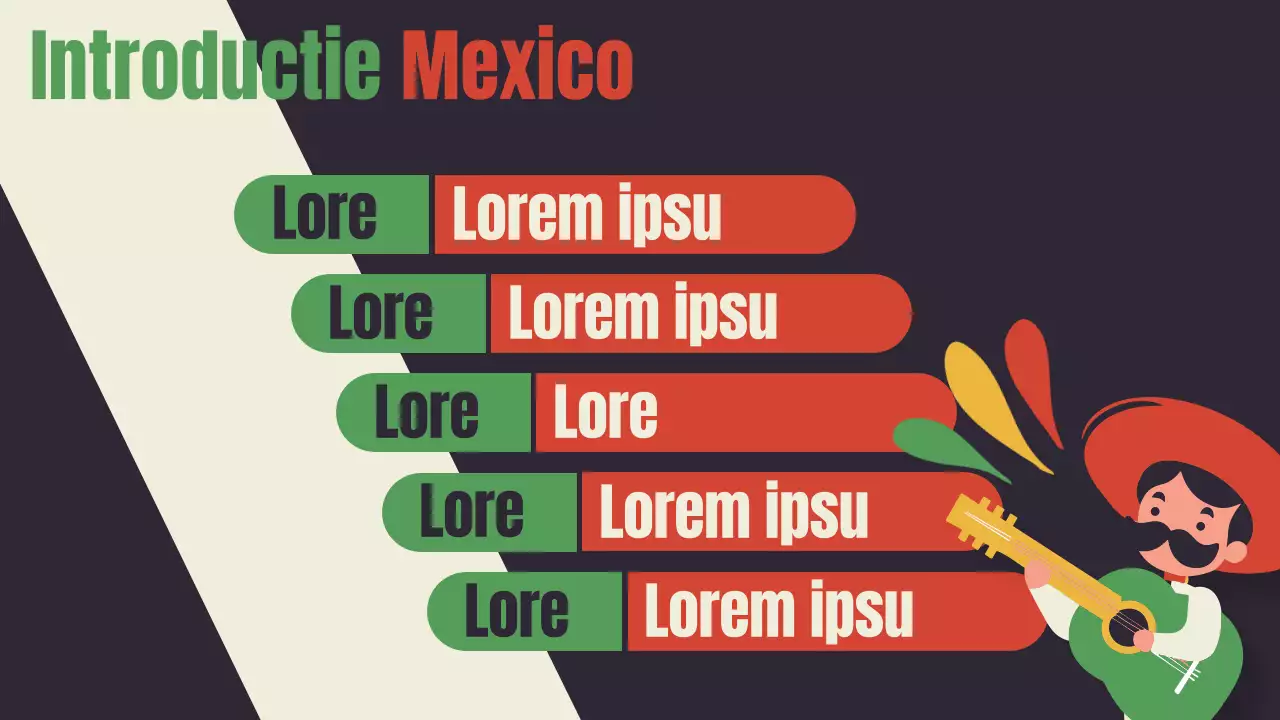 Een kitscherige gids voor Mexico in rood en groen