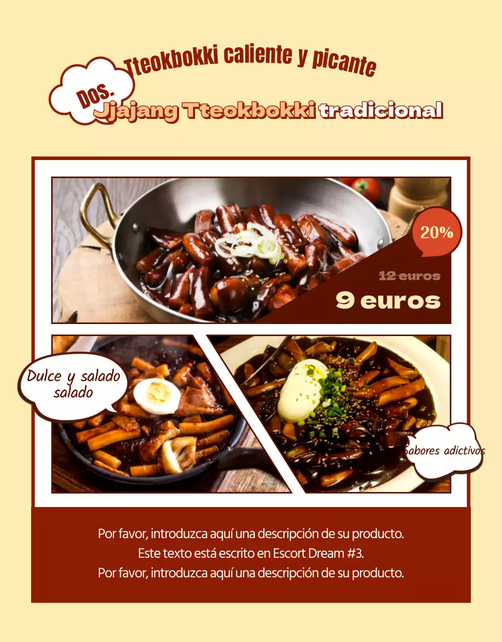 Promueve un look rojo y retro