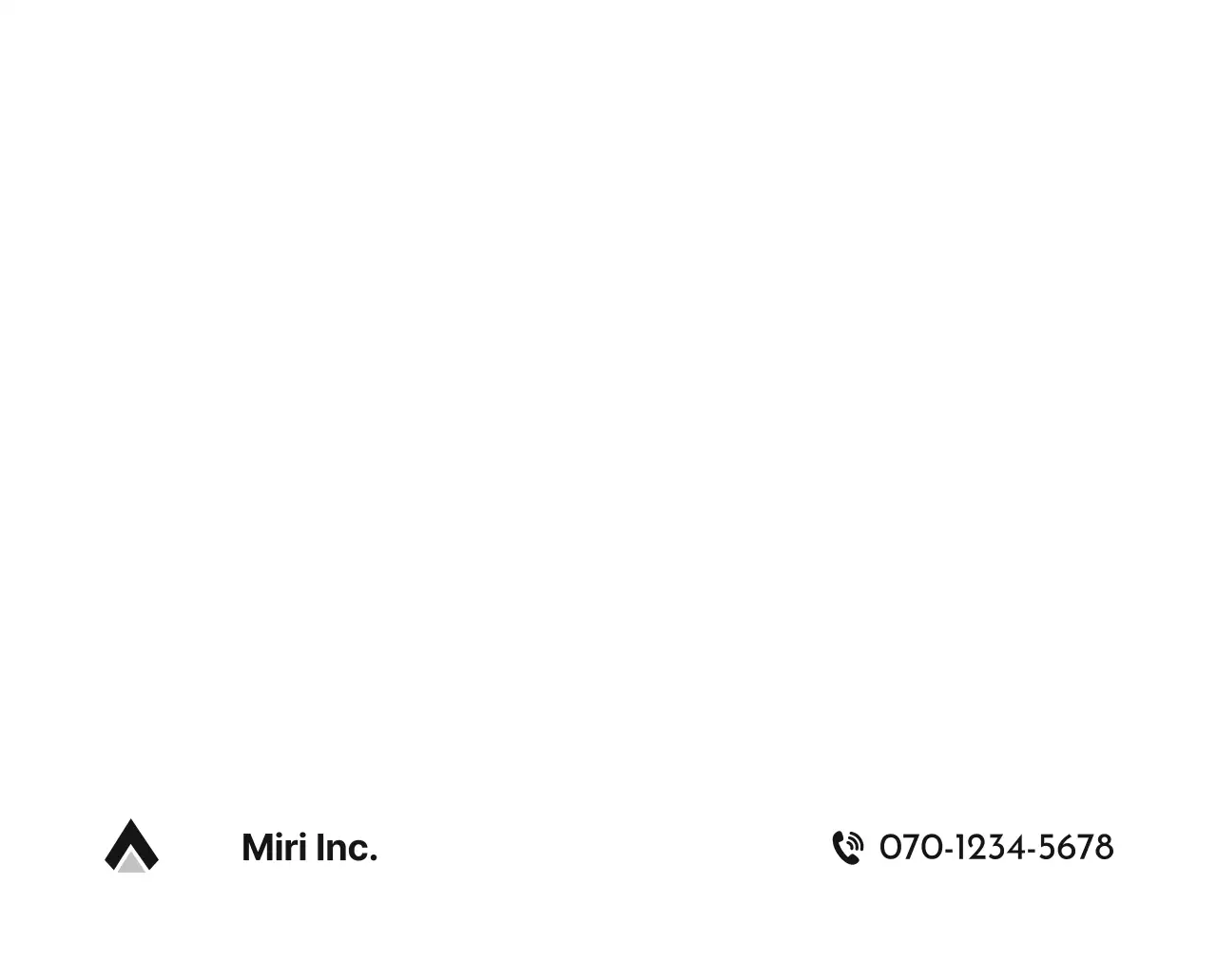 Ein einfacher Unternehmenskalender in Grau