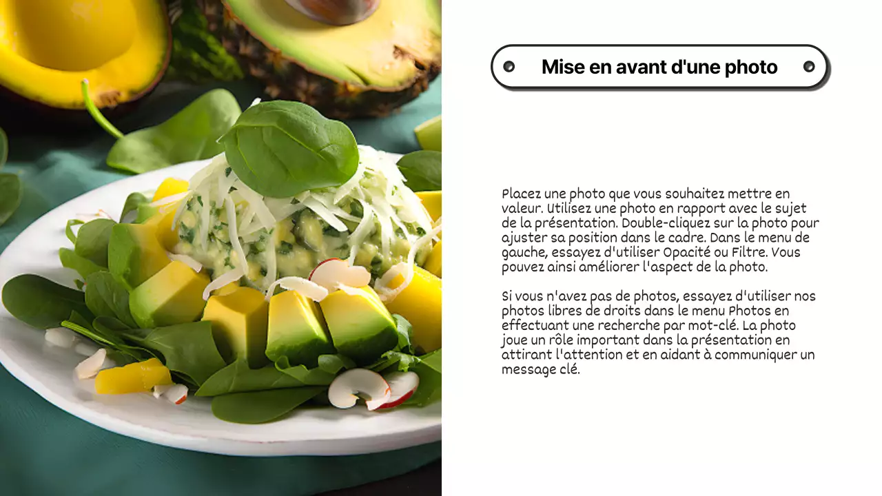 Proposition de collage de photos tendance en blanc et jaune