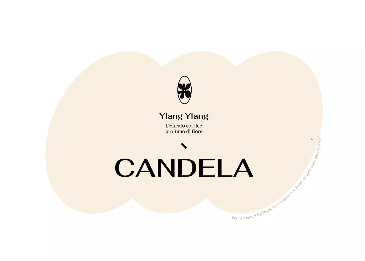 Design a candela con forme uniche in giallo e rosa